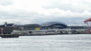 CenturyLink Field (left) and Safeco Field 